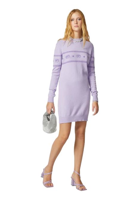 VESTITO MAXI LOGOMANIA CHIARA FERRAGNI CHIARA FERRAGNI | Abiti | 73CBOM04 CMA10303